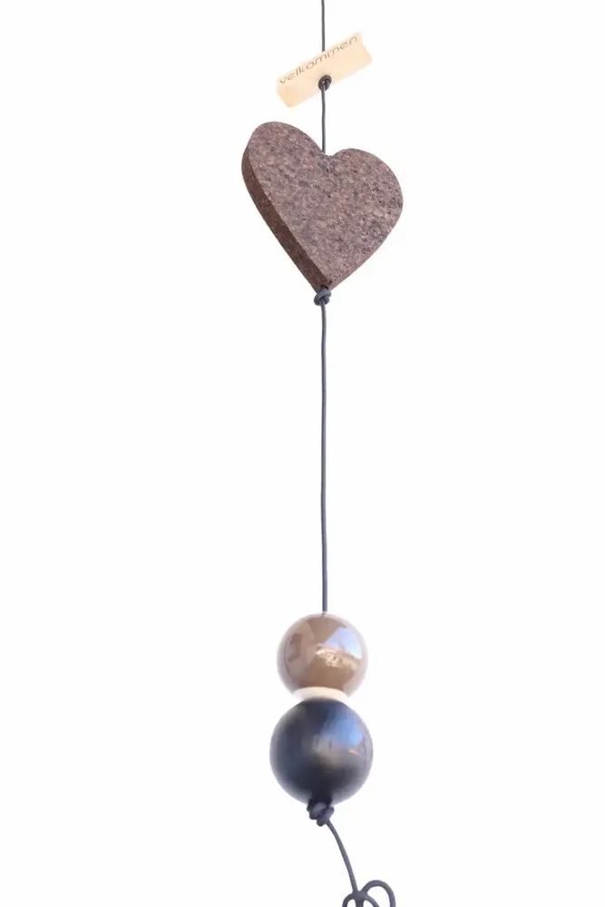 Objets design - Cœur en liège noir - BARNACORK