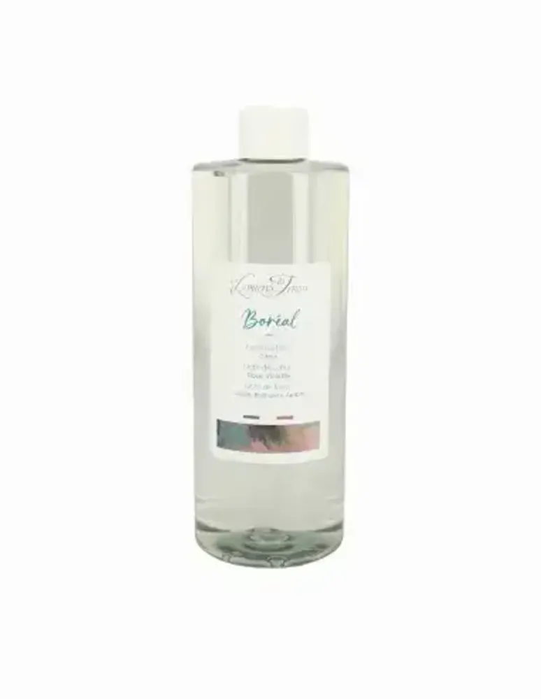 Scent diffusers - Boreal 400 ml Quartz Fragrance Diffuser Refill (with rattans) - LES LUMIERES DU TEMPS