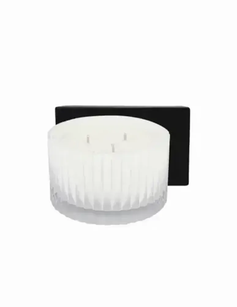 Bougies - Bougie Imagin 550 g Fleurs Blanches - LES LUMIERES DU TEMPS