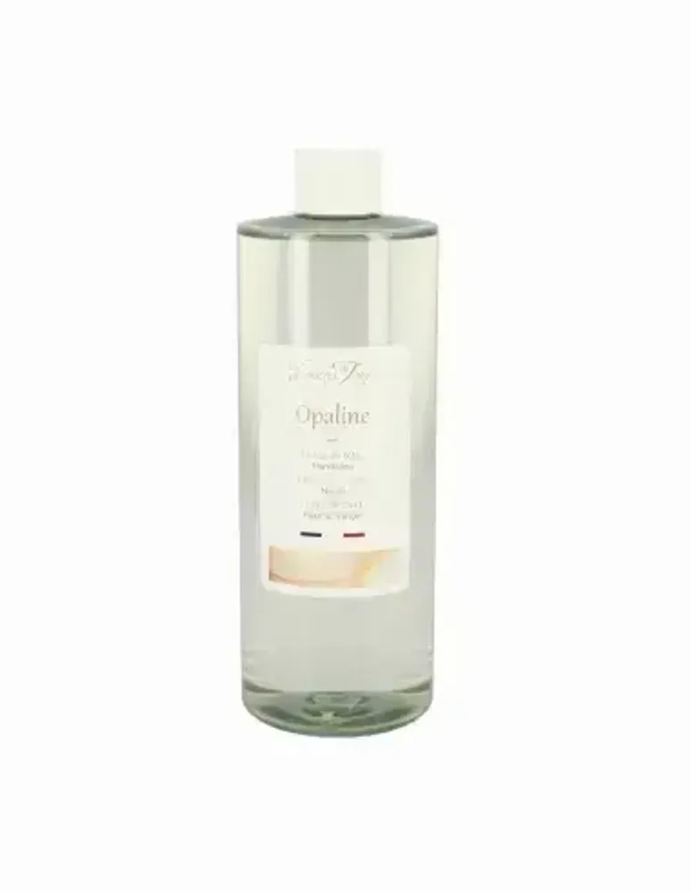 Scent diffusers - Opaline Fragrance Diffuser Refill 400 ml Orange Blossom (with rattans) - LES LUMIERES DU TEMPS