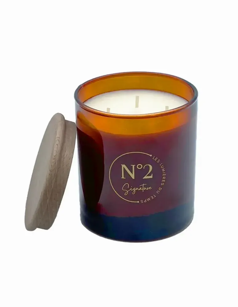 Bougies - Bougie Signature 600 g N°2 Fleur de Sakura - LES LUMIERES DU TEMPS