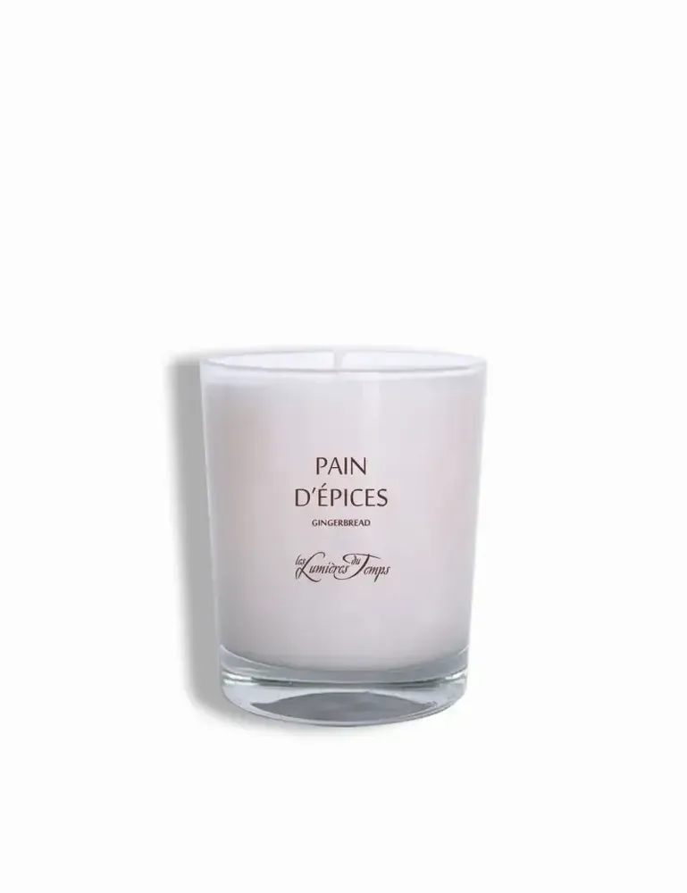 Bougies - Bougie végétale 180 gr Pain d'épices - LES LUMIERES DU TEMPS