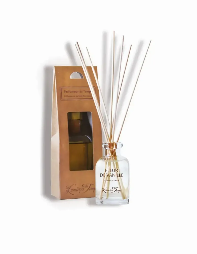 Scent diffusers - Parfumeur Quadra 100 ml Fleur de Vanille (with box) - LES LUMIERES DU TEMPS