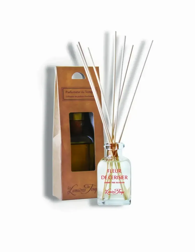 Scent diffusers - Parfumeur Quadra 100 ml Cherry Blossom (with box) - LES LUMIERES DU TEMPS