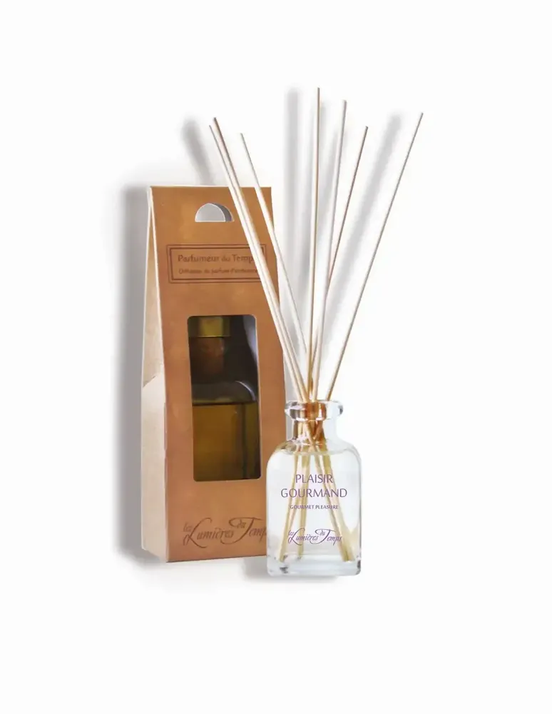 Scent diffusers - Parfumeur Quadra 100 ml Plaisir Gourmand (with box) - LES LUMIERES DU TEMPS