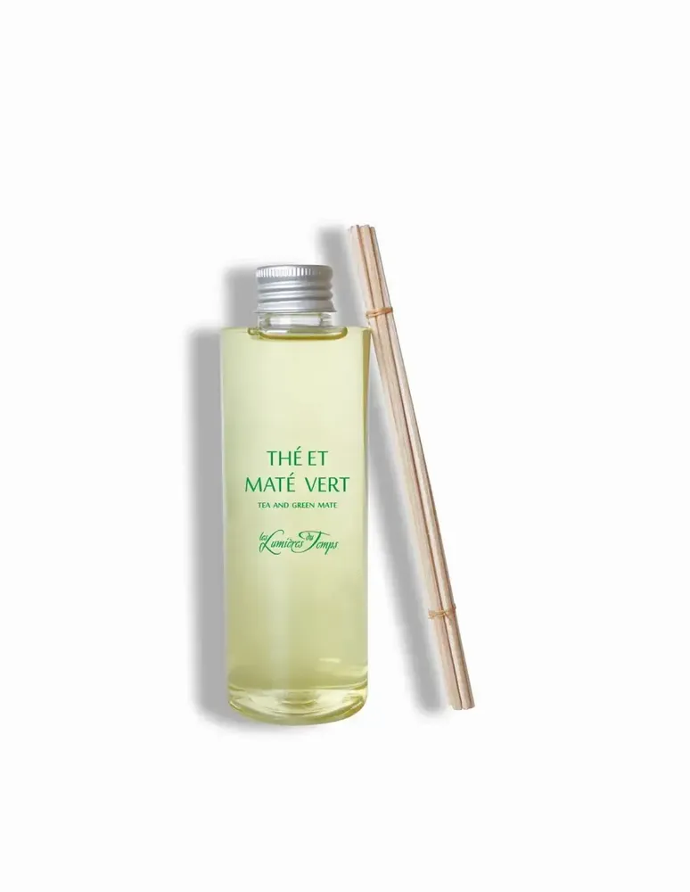Scent diffusers - Refill (with rattans) for 200 ml Green Mate Tea Fragrance Diffuser - LES LUMIERES DU TEMPS
