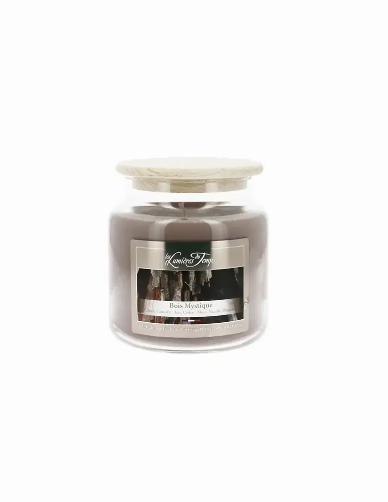 Candles - Colored Wax Candle 430 g Mystic Wood - LES LUMIERES DU TEMPS