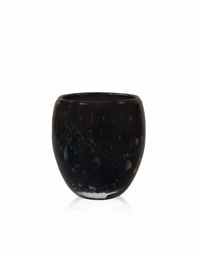 Candles - Pearl Candle 340 g Black - LES LUMIERES DU TEMPS