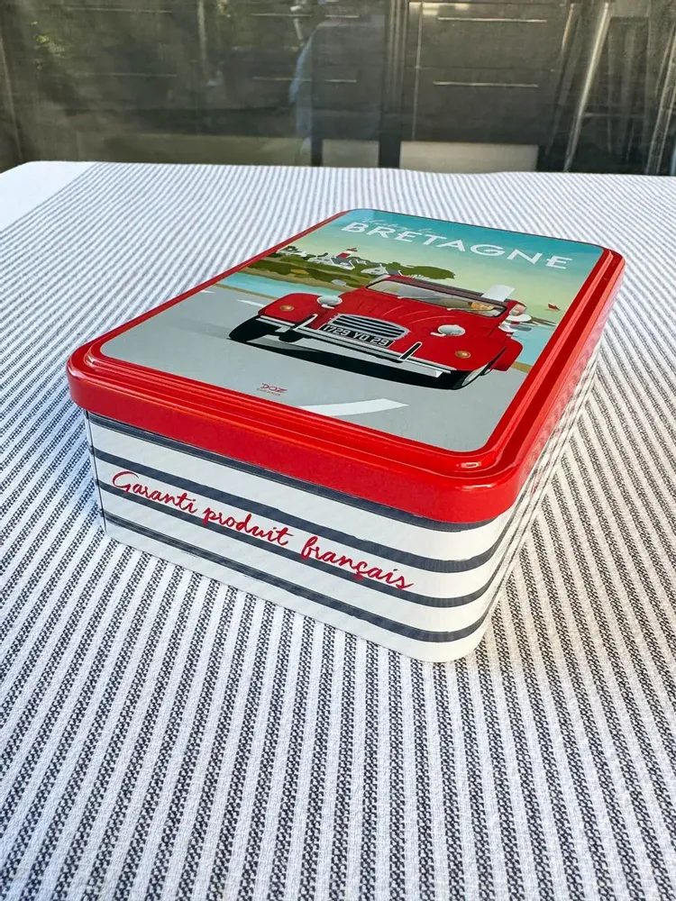 Decorative objects - Metallic box - Brittany - 2 CV (x12) - LA MAISON JOSÉPHINE