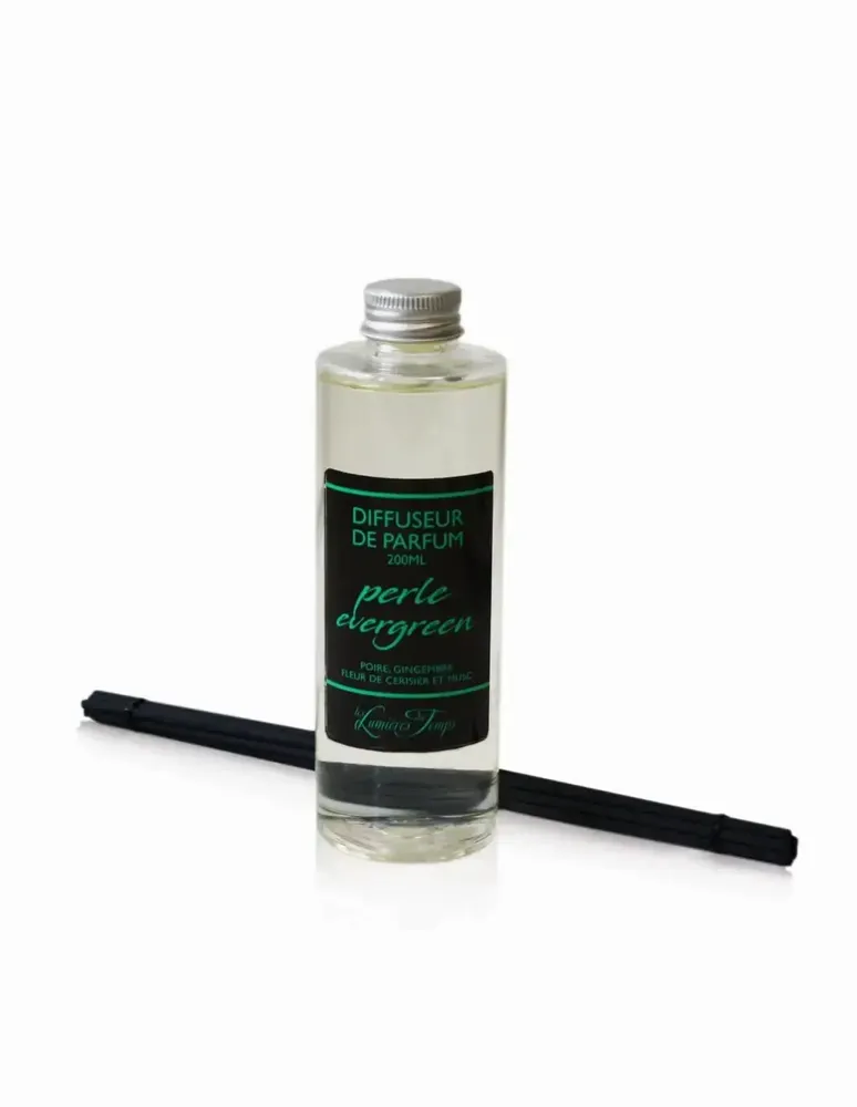 Scent diffusers - Evergreen Pearl Fragrance Diffuser Refill 200 ml - LES LUMIERES DU TEMPS