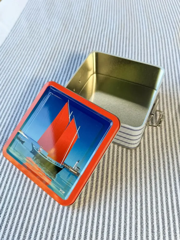 Decorative objects - Metal box clip - Brittany - Sailboat (x12) - LA MAISON JOSÉPHINE