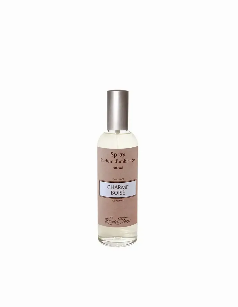 Diffuseurs de parfums - Spray d'Ambiance 100 ml Charme Boisé - LES LUMIERES DU TEMPS