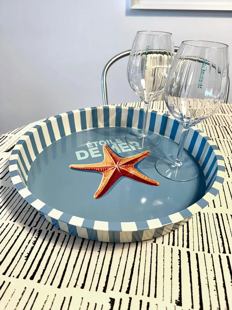 Plateaux - Plateaux métal - Étoile de mer (X6) - LA MAISON JOSÉPHINE