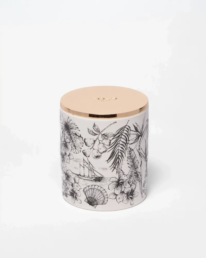 Bougies - Island Breeze, Seychelles Candle, 300g - TOLD LONDON LTD