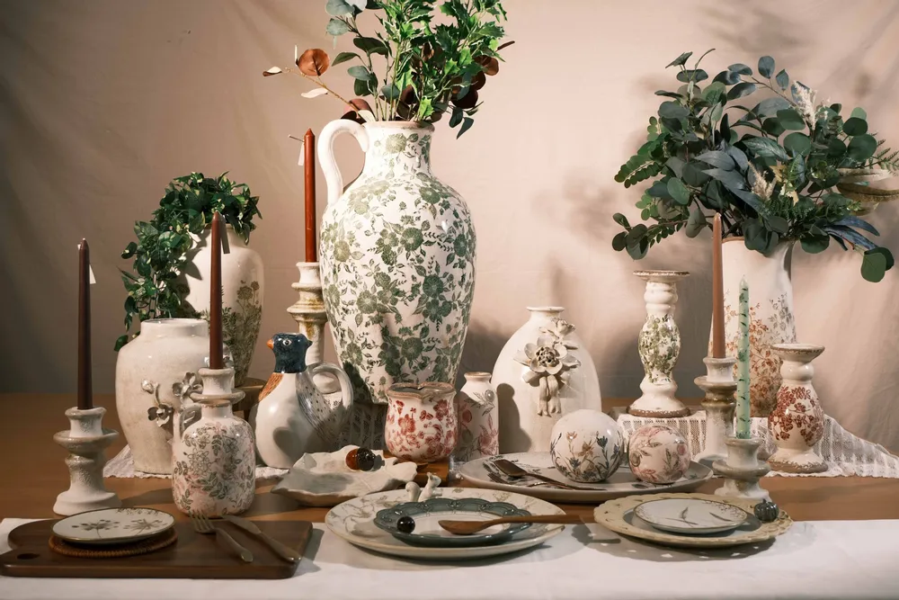 Assiettes au quotidien - Toile de Jouy - SAPOTA LTD.