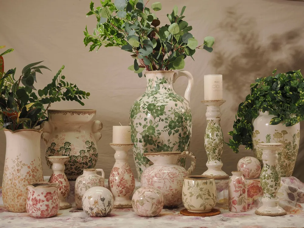 Assiettes au quotidien - Toile de Jouy - SAPOTA LTD.