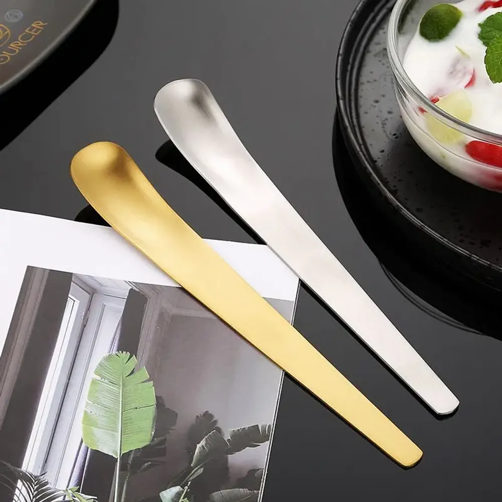 Ménagères - Cuillère Spatule - Thé, Café, Dessert, Glace - 4 coloris / 2 tailles - SOSTRAW & SMARTTHINGS