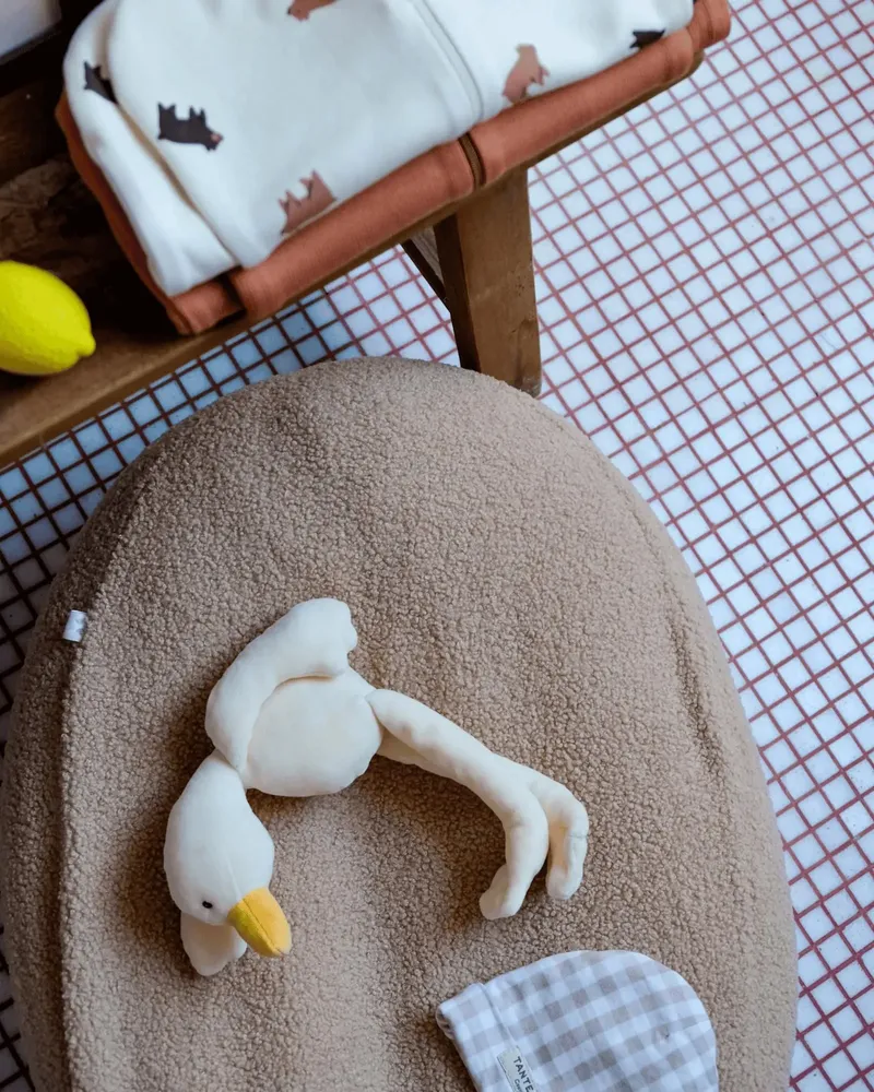 Accessoires pour puériculture - Le Nid Bag Teddy – Housse pour coussin d’allaitement - TANTE REINE