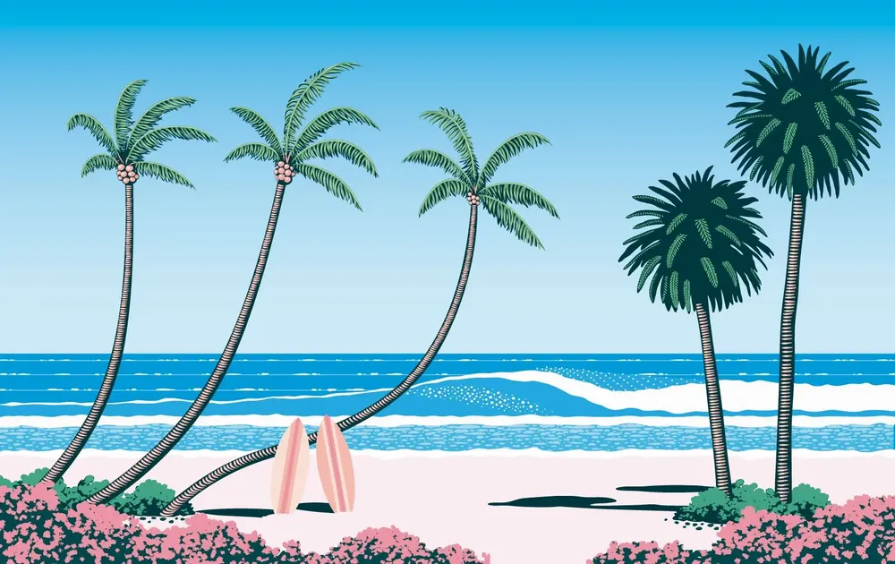 Wallpaper - Wallpaper #729 - Paradise Palms - WELLPAPERS