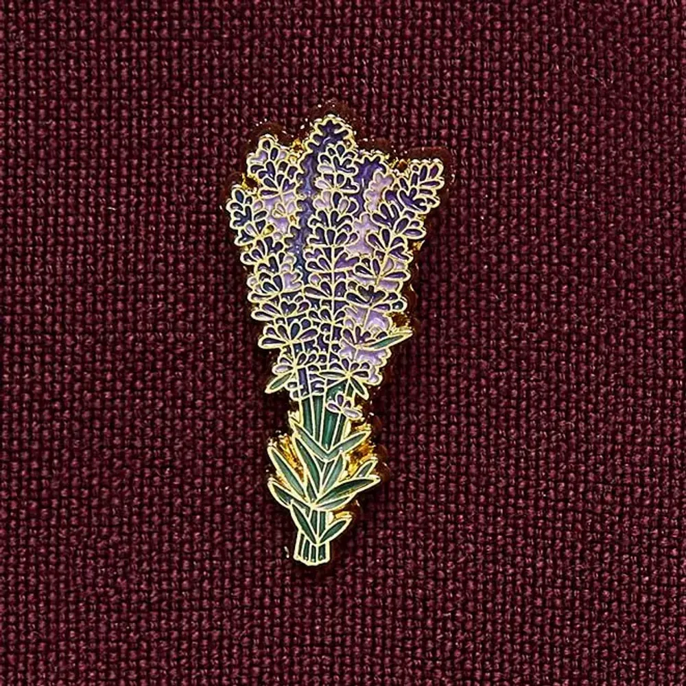 Brooches - Pin Lavender - PINPINPIN.IT