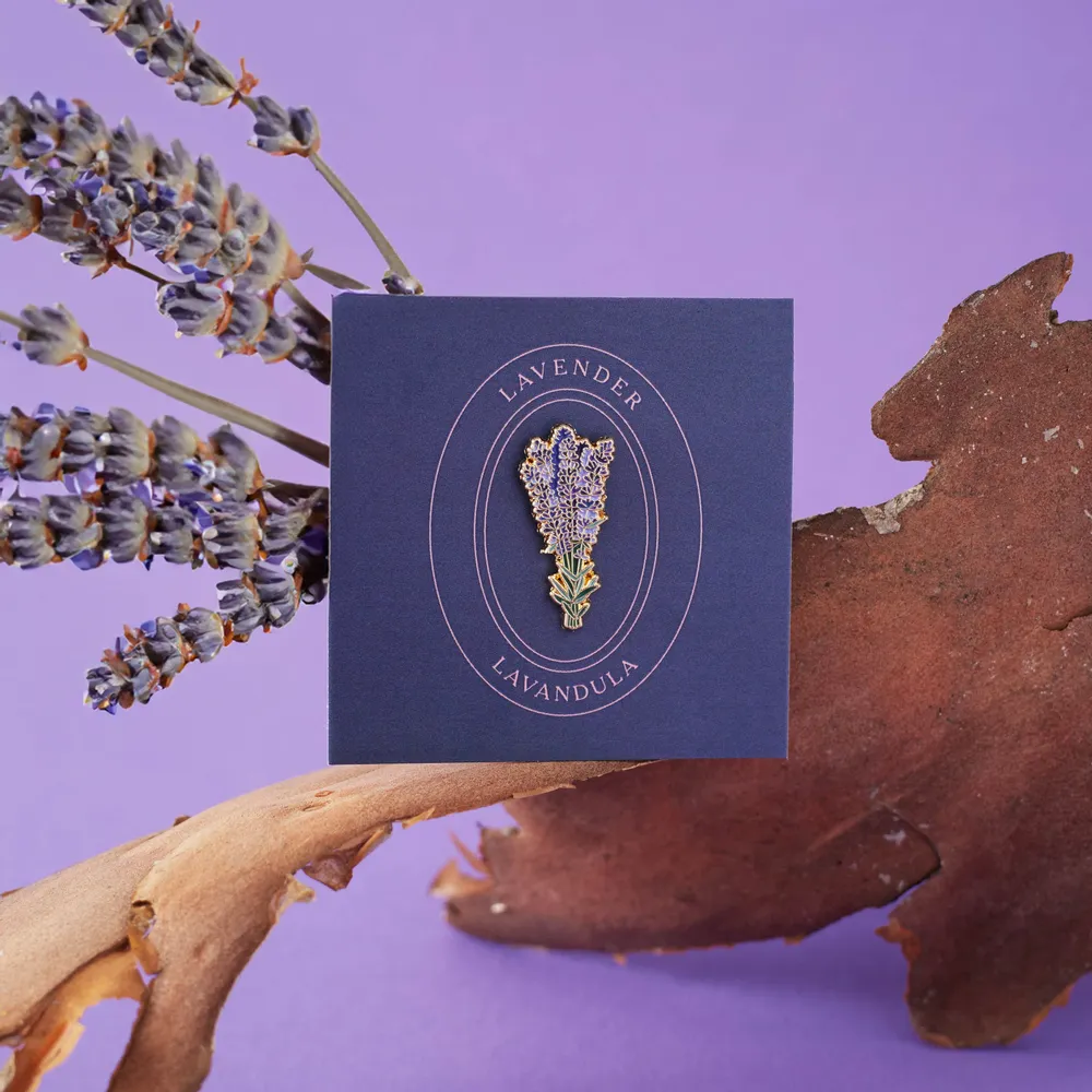 Brooches - Pin Lavender - PINPINPIN.IT