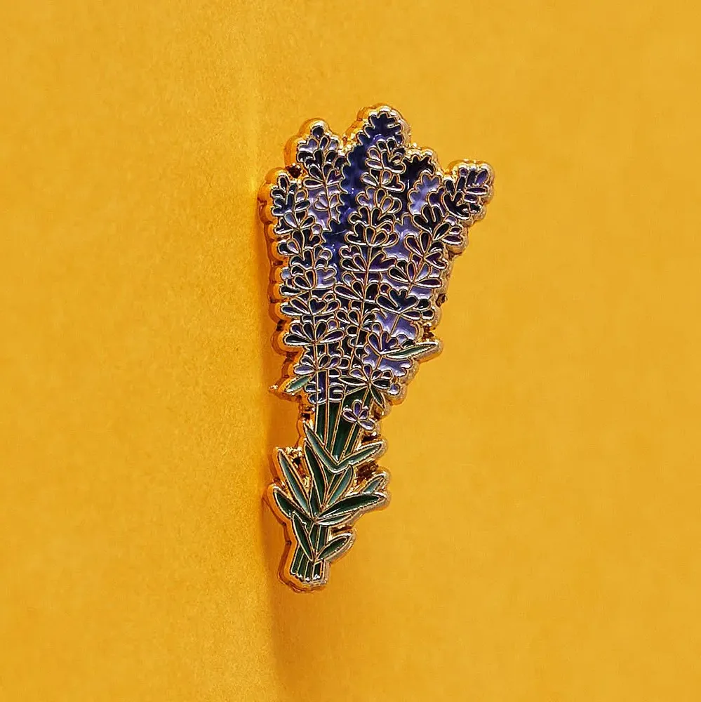 Brooches - Pin Lavender - PINPINPIN.IT