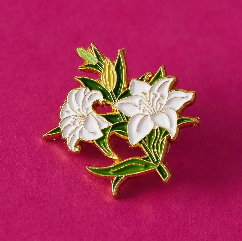 Brooches - Pin Lily - PINPINPIN.IT