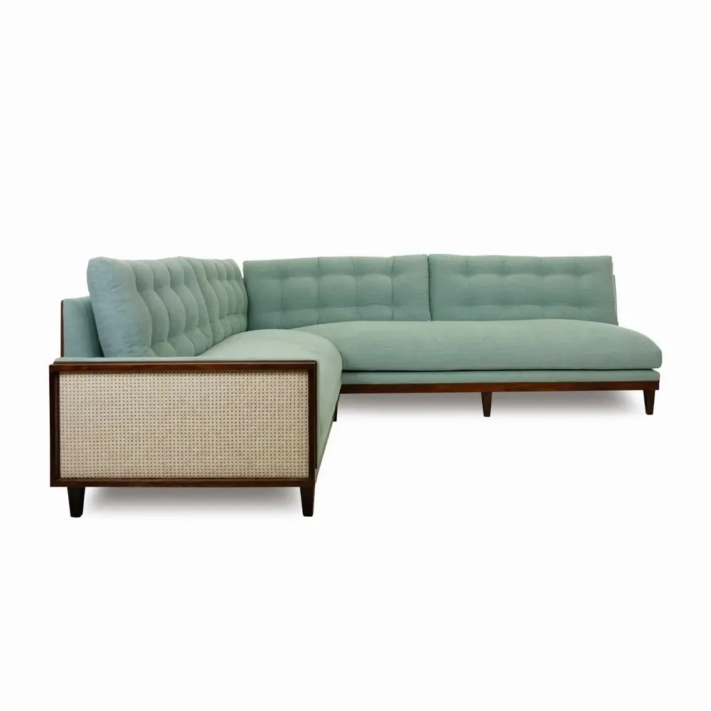 Sofas for hospitalities & contracts - Regento Chill Corner |Bespoke Corner Sofa - CREARTE COLLECTIONS