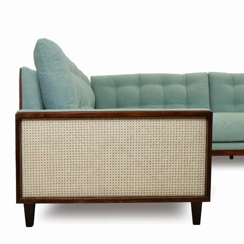 Sofas for hospitalities & contracts - Regento Chill Corner |Bespoke Corner Sofa - CREARTE COLLECTIONS