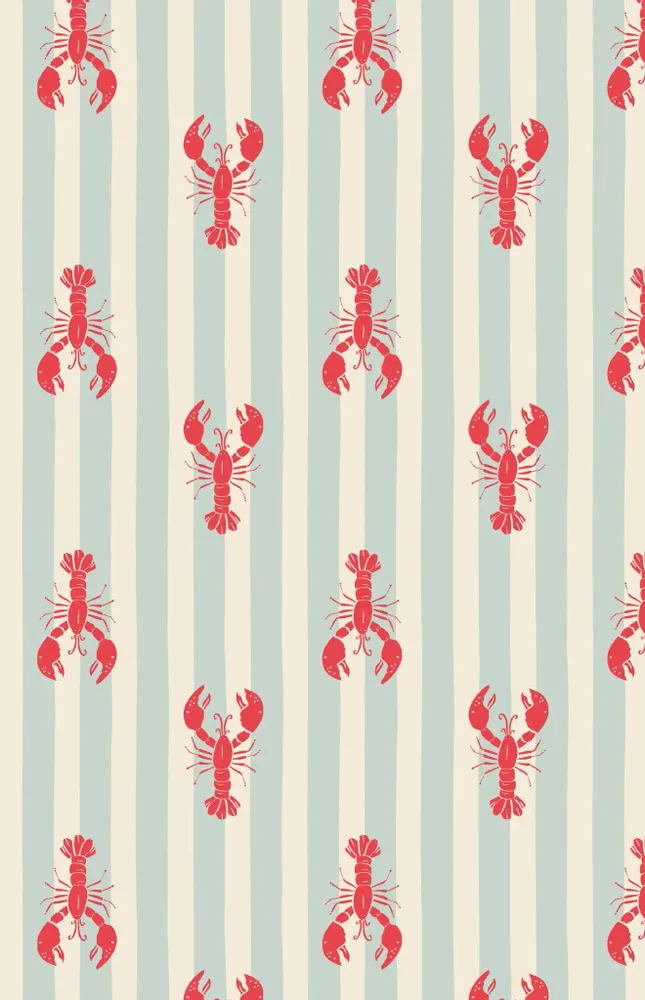 Wallpaper - Wallpaper No. 726 - Lobster Parade 🦞 - WELLPAPERS