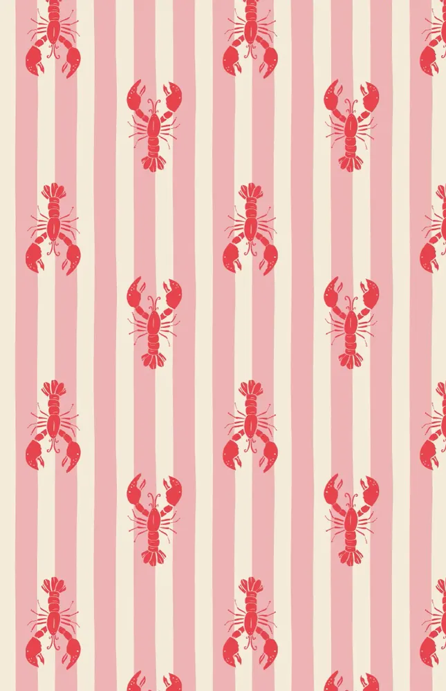 Wallpaper - Wallpaper No. 726 - Lobster Parade 🦞 - WELLPAPERS