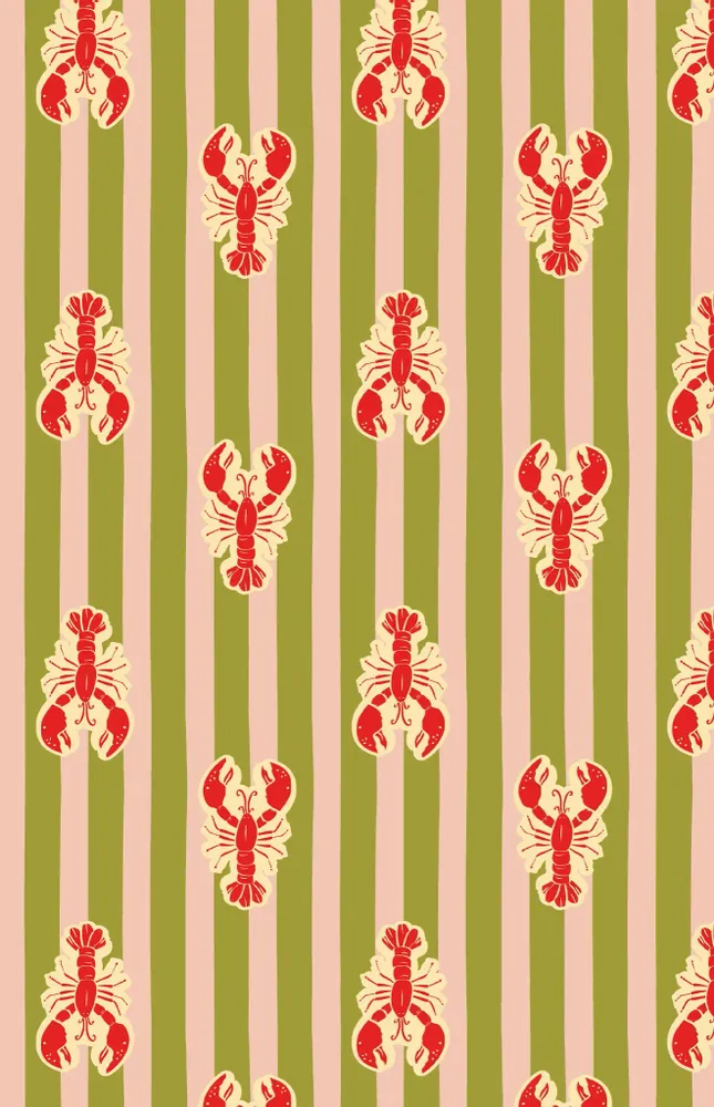 Wallpaper - Wallpaper No. 726 - Lobster Parade 🦞 - WELLPAPERS