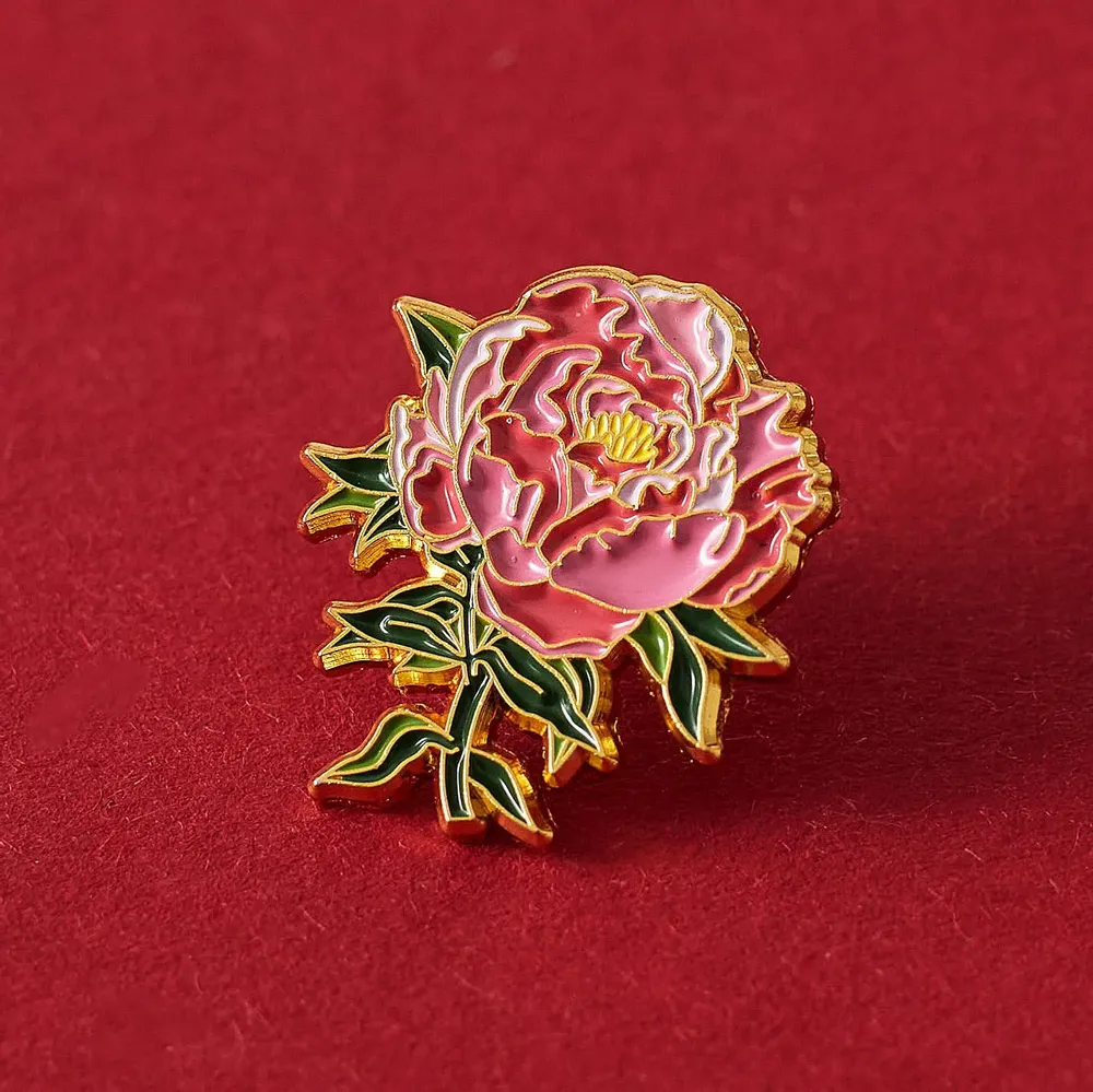 Brooches - Pin Peony - PINPINPIN.IT