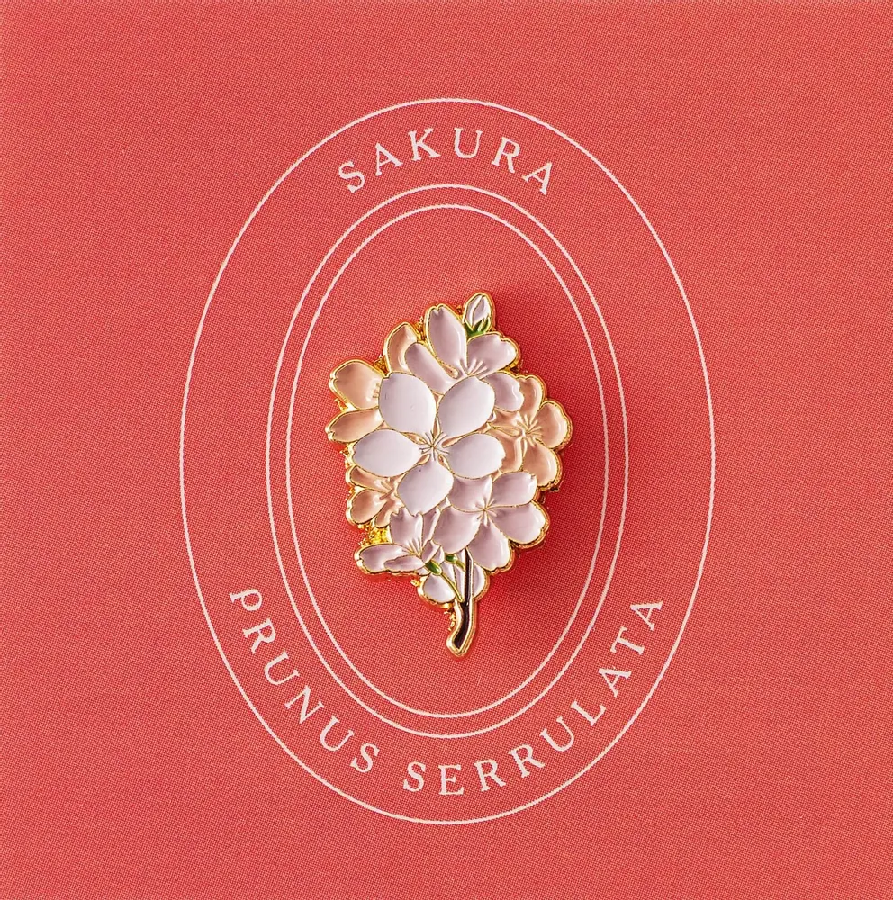Brooches - Pin Sakura - PINPINPIN.IT