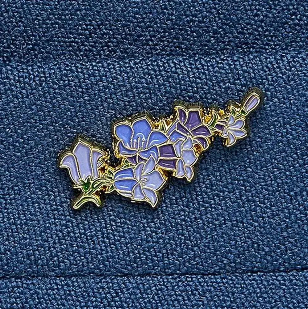 Brooches - Pin Bluebell - PINPINPIN.IT