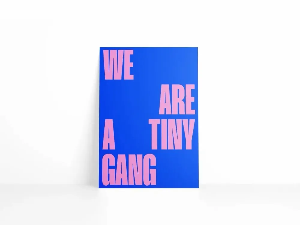 Carterie - Carte de voeux - Tiny gang - PIECE & LOVE