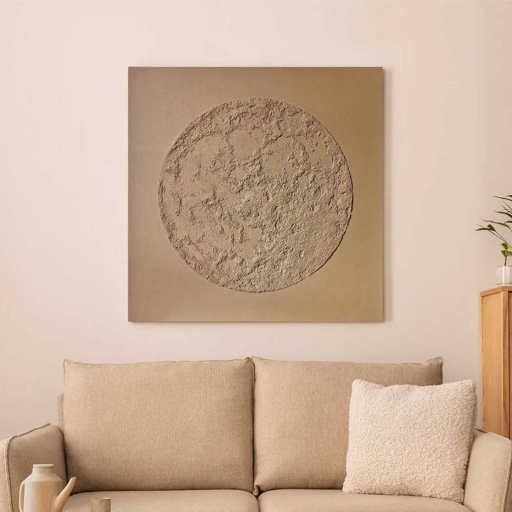 Paintings - Handmade abstract paintings textured series « Moon » - MATISS ART STUDIO