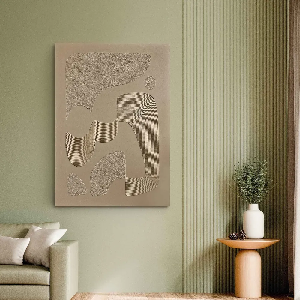 Paintings - Handmade abstract textured paintings series « Bay » - MATISS ART STUDIO