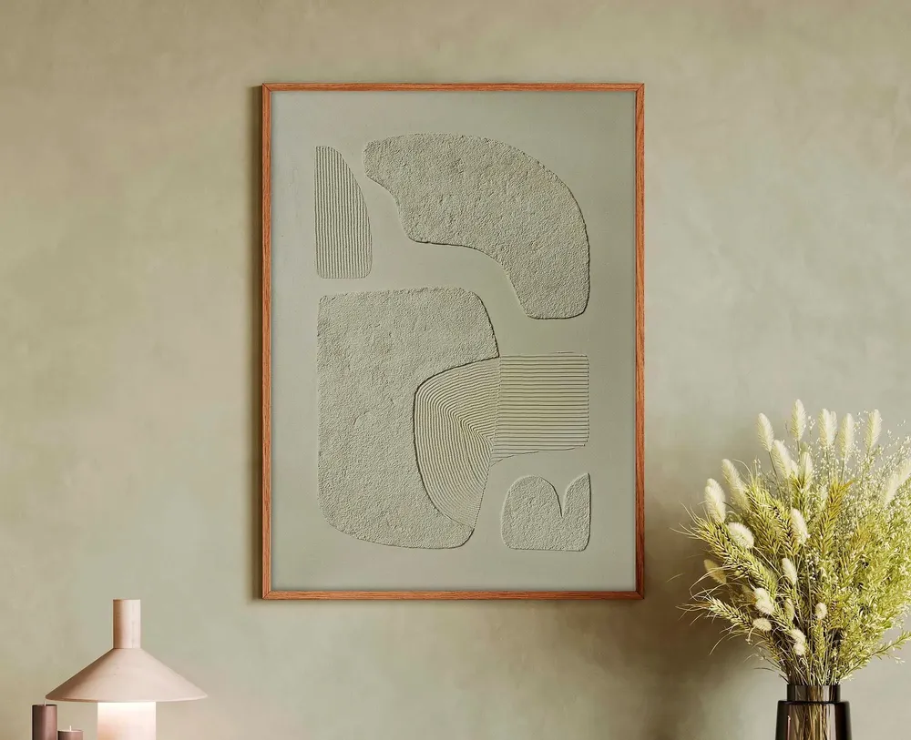 Paintings - Handmade abstract textured paintings series « Bay » - MATISS ART STUDIO