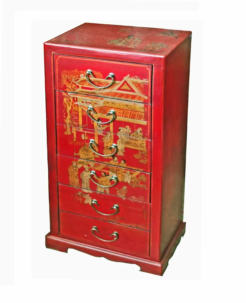 Decorative objects - Ming Chiffonier with Six Drawers - GALERIE D'ORIENT