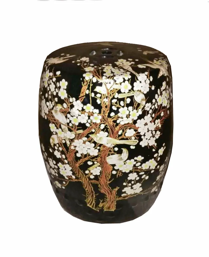 Poterie - Tabouret céramique laqué - GALERIE D'ORIENT