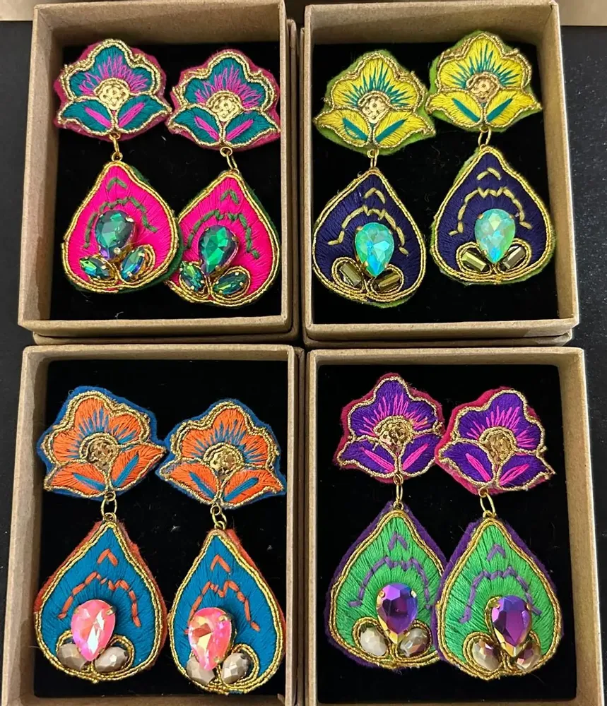 Bijoux - Boucles d'oreilles Zriga - FIL MAIN
