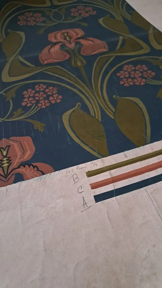 Paintings - Art Nouveau design - TEX-STYLE DESIGNS & C.S.A.S.