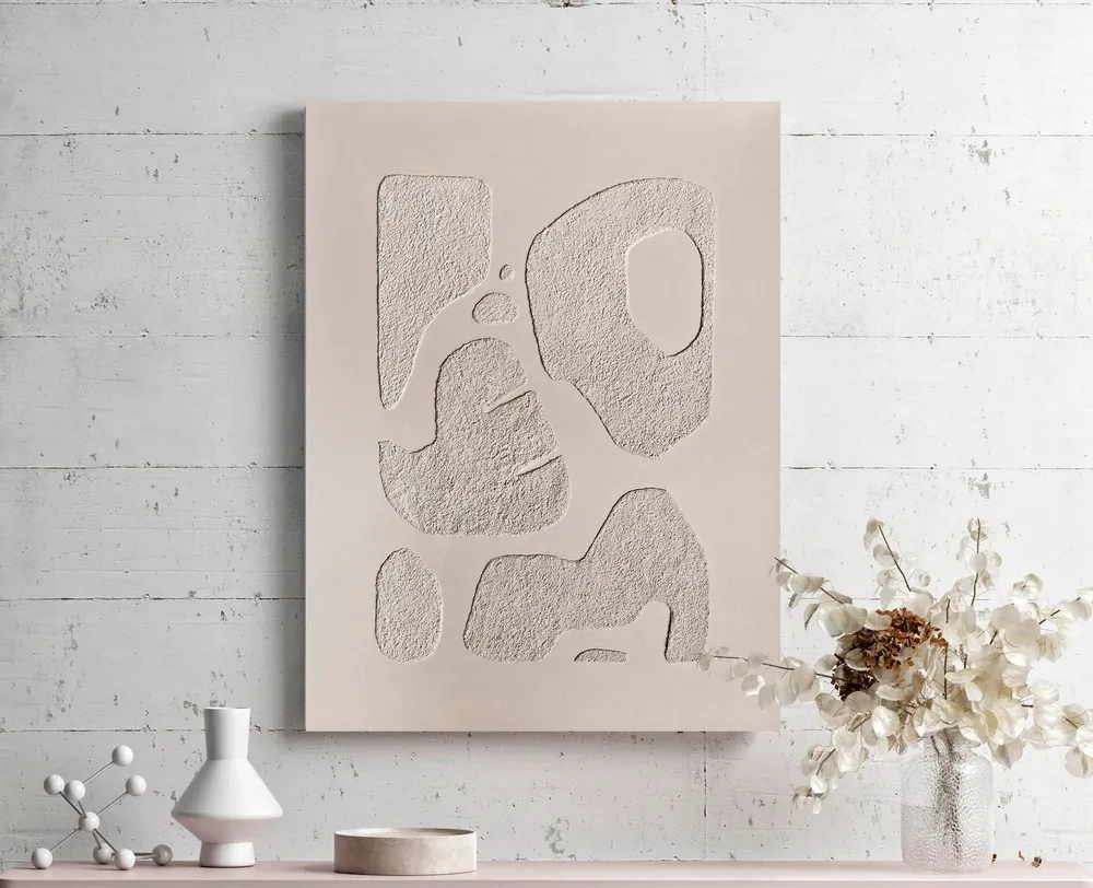 Paintings - Handmade abstract paintings textured series « Bay » - MATISS ART STUDIO
