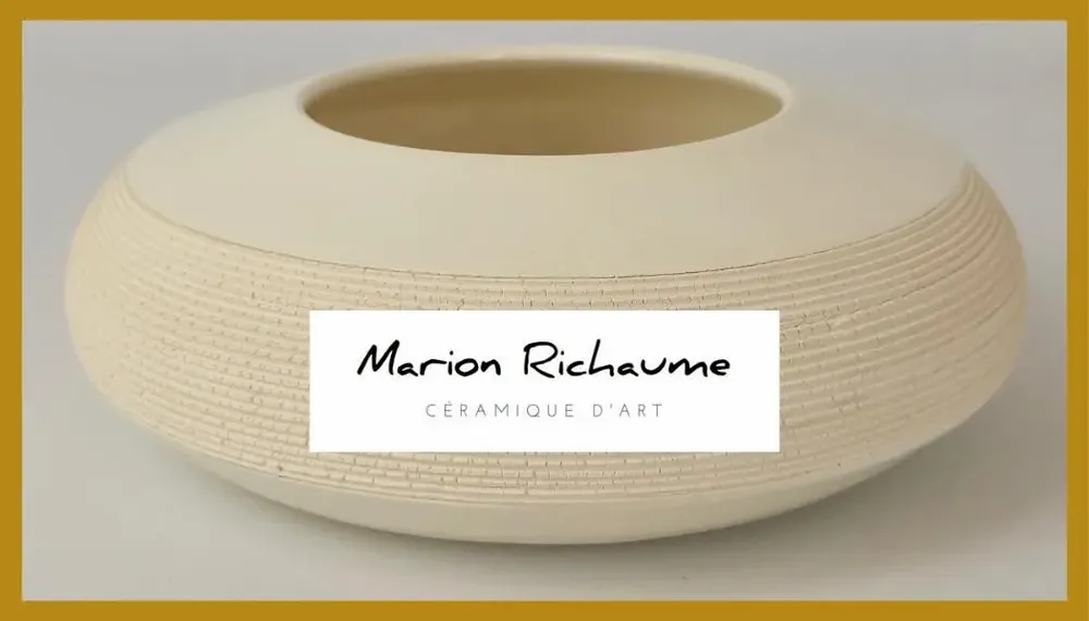 Céramique - Vase Frisson Transfert 2025 - MARION RICHAUME