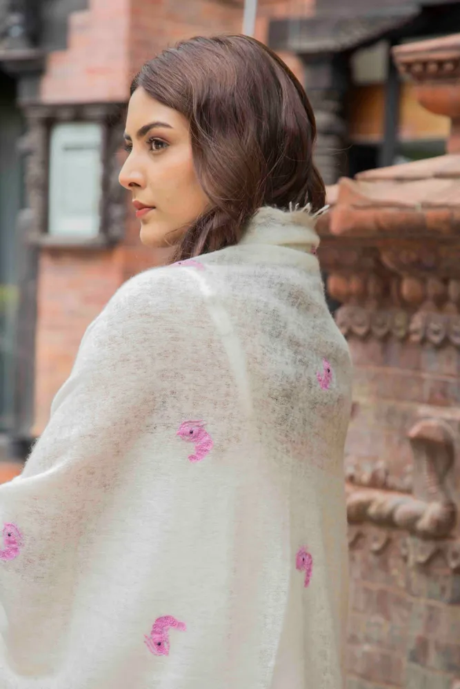 Scarves - Cashmere Scraf Crabs - CUTE STUFF GMBH