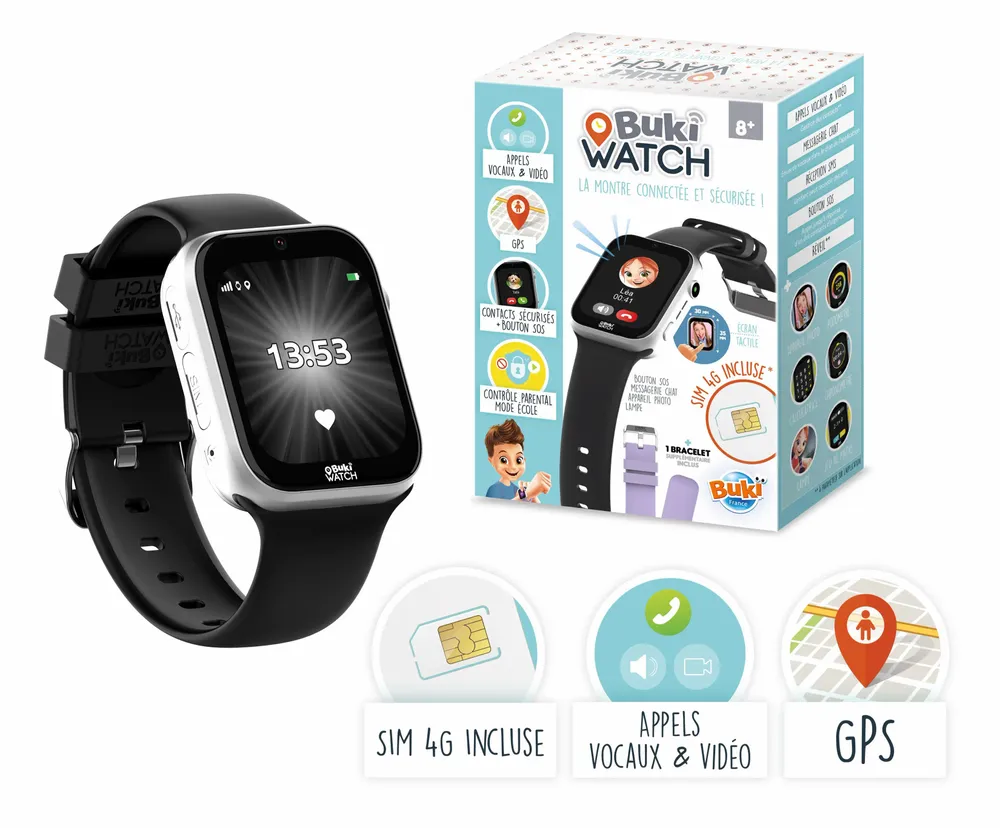 Kids accessories - Montre connectée Bukiwatch - BUKI FRANCE