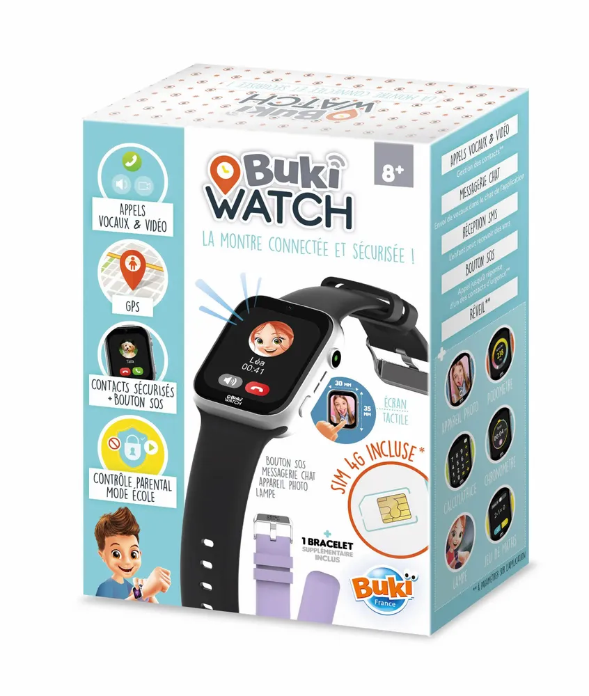 Kids accessories - Montre connectée Bukiwatch - BUKI FRANCE