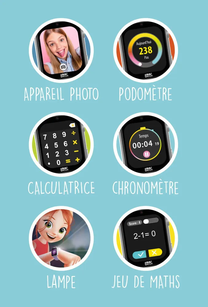 Kids accessories - Montre connectée Bukiwatch - BUKI FRANCE