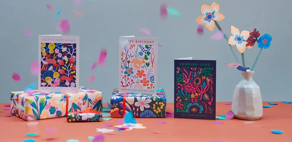 Card shop - LAGOM DESIGN Cards made in UK & Gift Wrap - KLANGUNDKLEID.DE GMBH